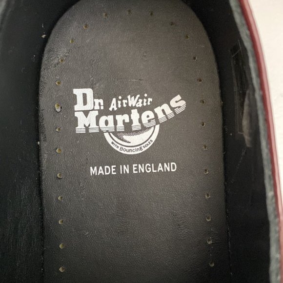 ❗️SOLD❗️Dr Martens 1461 Mono Oxblood Patent Leather Size 6 - Picture 5 of 10
